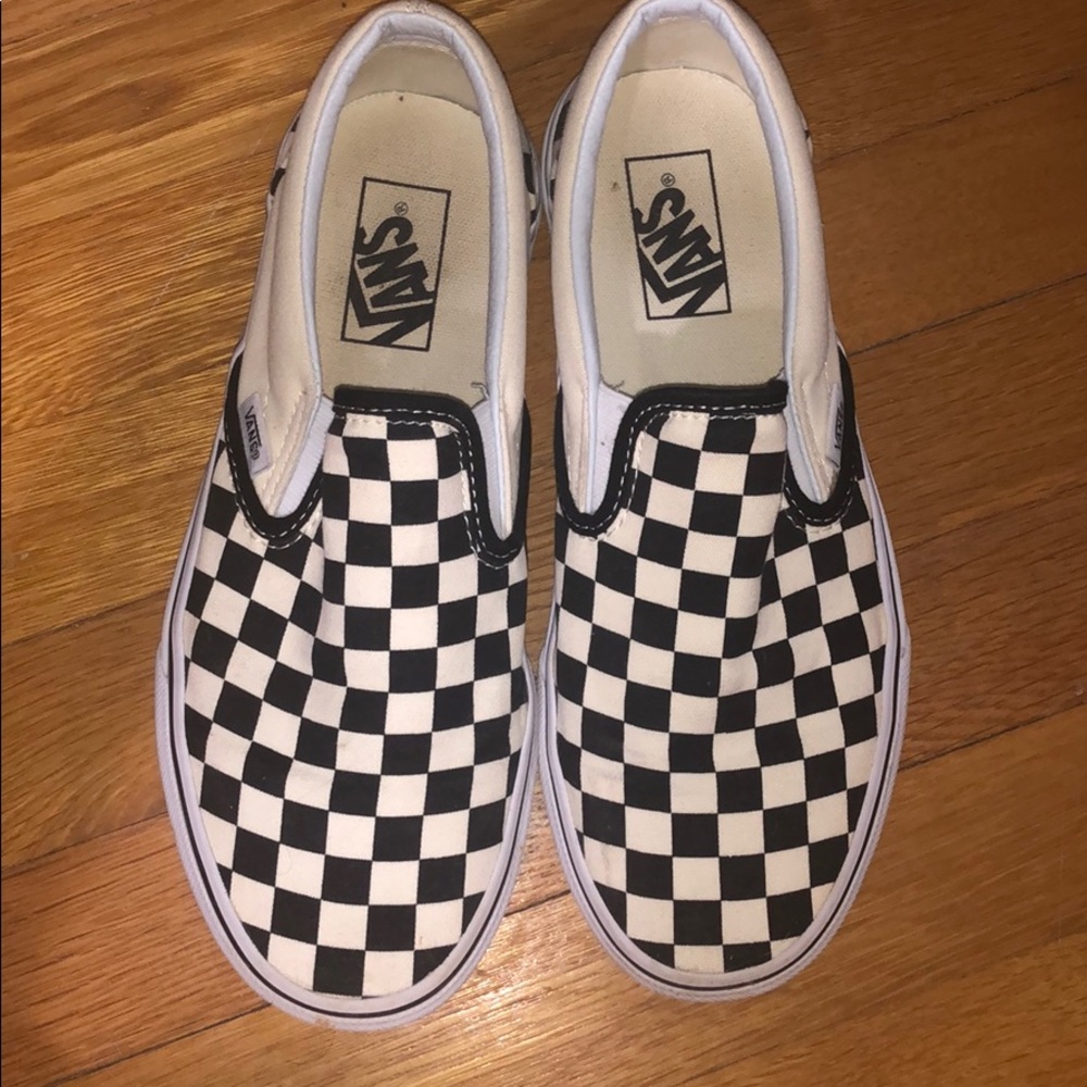 Checkered Vans